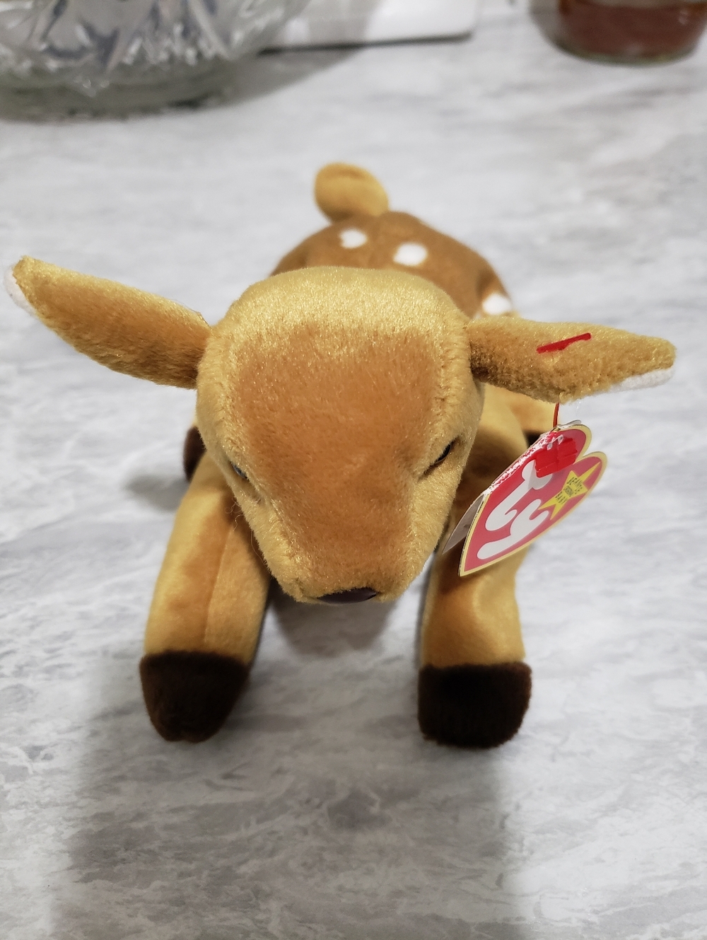 Ty Beanie Baby - Whisper (1997) Tag Errors!